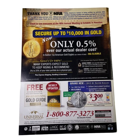 American Rifleman NRA Magazine June 2013 Vol 161 No 6 National Rifle Association - Picture 4 of 11